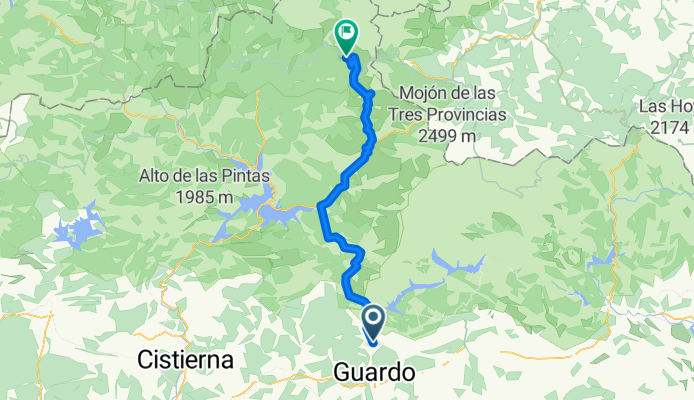 Velilla-Sta Marina-Cima Pandetrave-Sta Marina