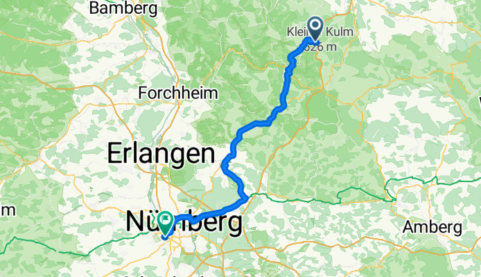 Trockau - Nurneberg CLONED FROM ROUTE 344712