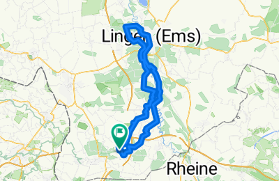 Route in der Bikemap App öffnen