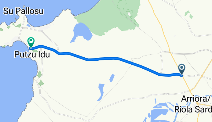 From statal road 292 to "PUTZU IDU"