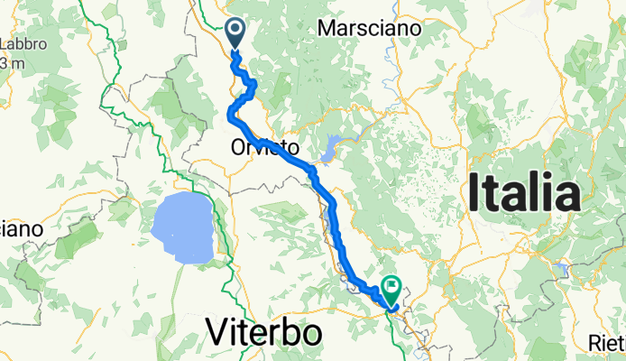 I 007: Fabro Scalo - Orte/Tiber (- Rom)