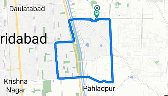 Steady Wednesday Route In Faridabad