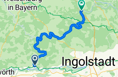 Route in der Bikemap App öffnen