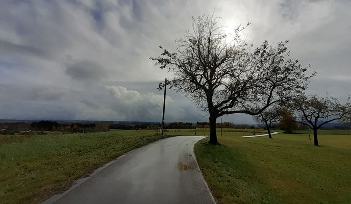 Foto 1 de la ruta de Bikemap "Ravensburg -  Hoechsten - Fleischwangen - Runde"