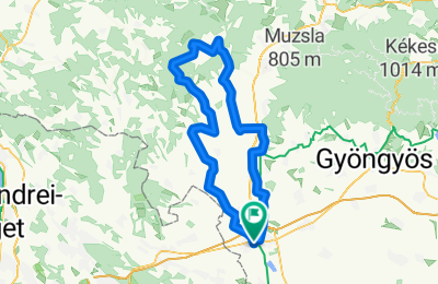 Route in der Bikemap App öffnen