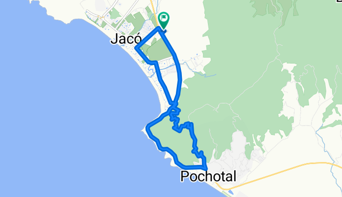 Extensive Martes Track In Jaco