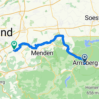 Etappe 1 von Arnsberg 