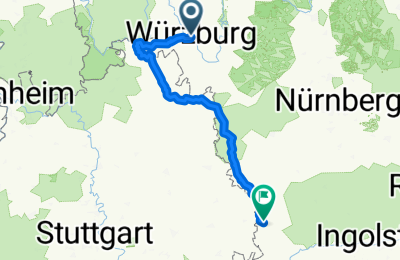 Route in der Bikemap App öffnen