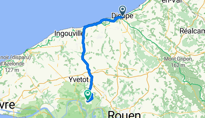 Dieppe Ste Marg' par Veules