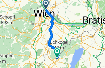 Route in der Bikemap App öffnen