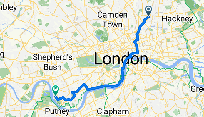 Ramsey Walk to Greswell Street