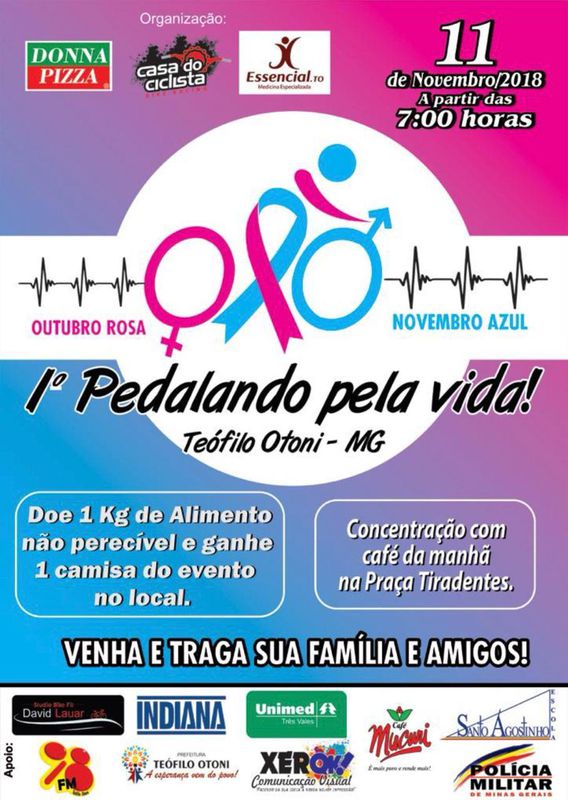 1º PEDALANDO PELA VIDA
