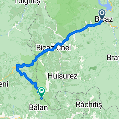 propunere bicaz -piatra singuratica