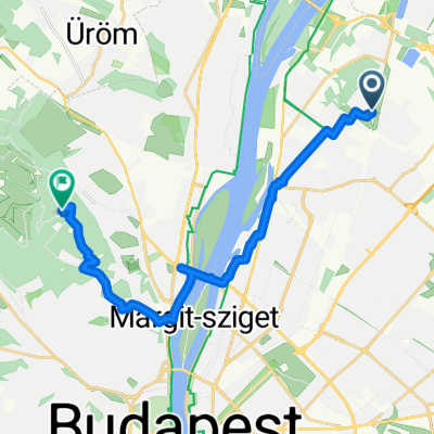Budapest Káposztásmegyer - Hármashatár-hegy