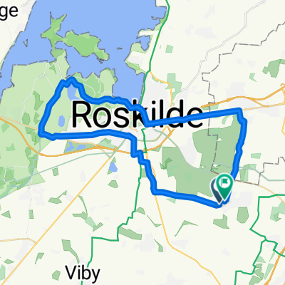40,1 km. Tune Vor Frue Svogerslev Roskilde Hedehusene Hjem