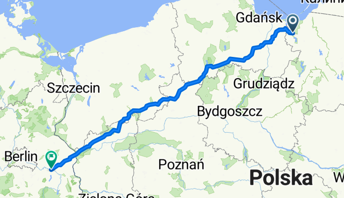 Stage C Elblag (Gdansk) to Furstenwald (Berlin)