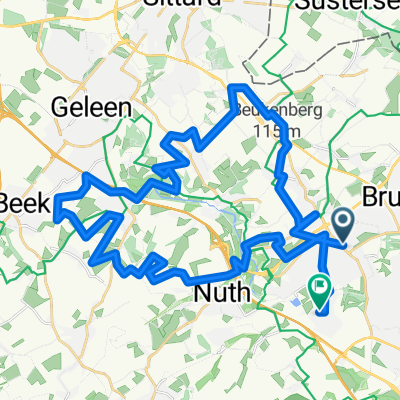 MTB route voor 21-11