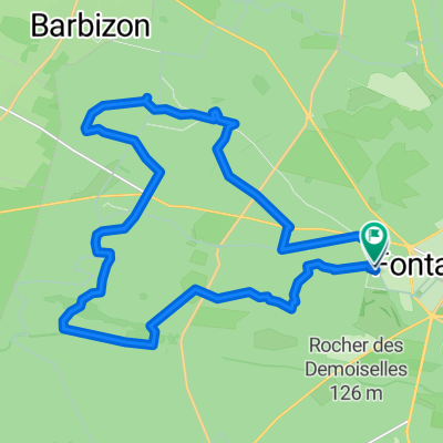 Les Trois Gorges - Fontainebleau
