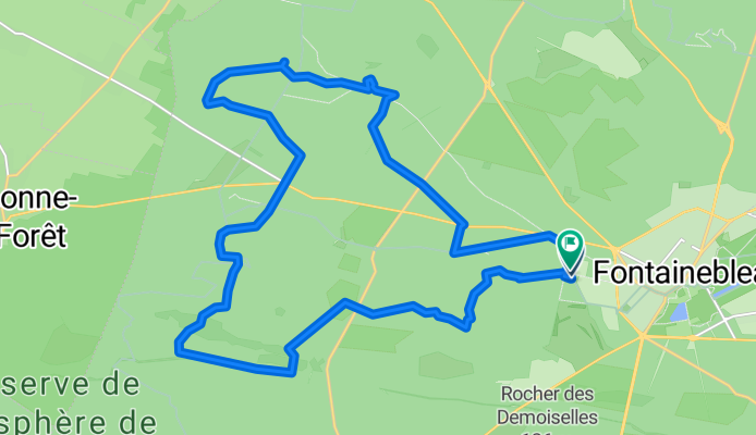 Les Trois Gorges - Fontainebleau