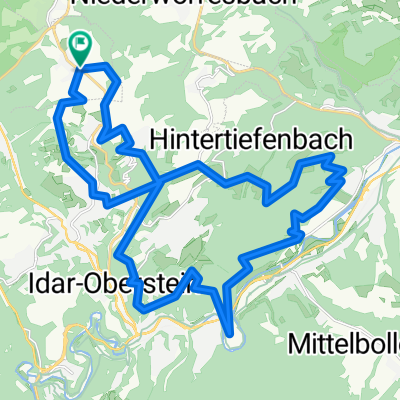 Road - Uwastään - Felsenpfad - Reelser Haid - Road