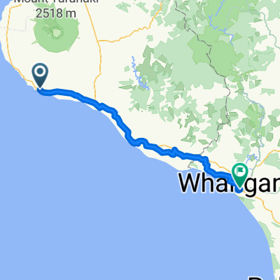 Jusque Wanganui - 127km