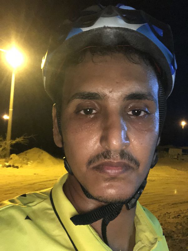 النادي اول يوم بالدراجه