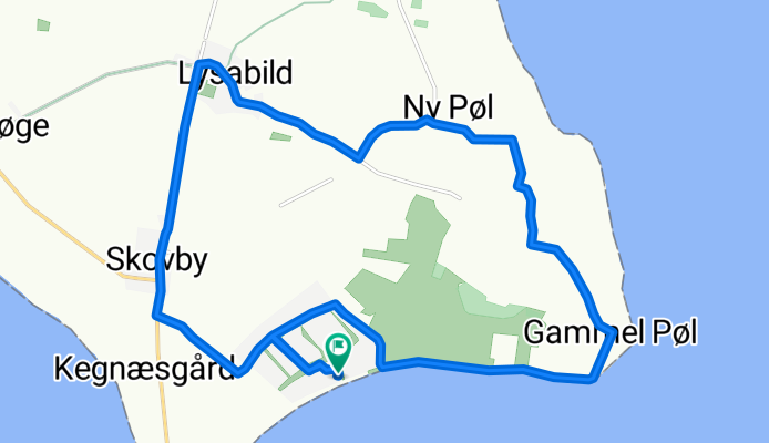 Spred Out Dienstag Route In Sydals