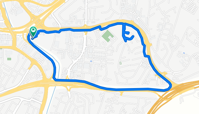 Relaxed Evening Ride In