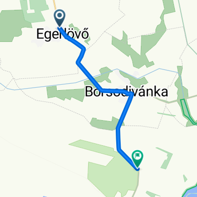 Slow Thursday Route In Poroszlo