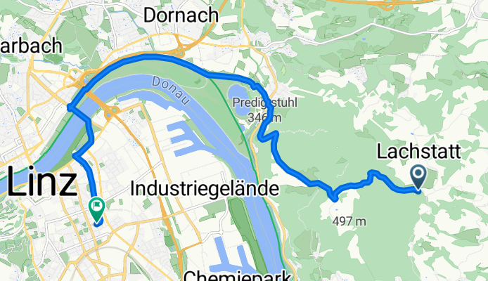 Pfeningberg nach Linz