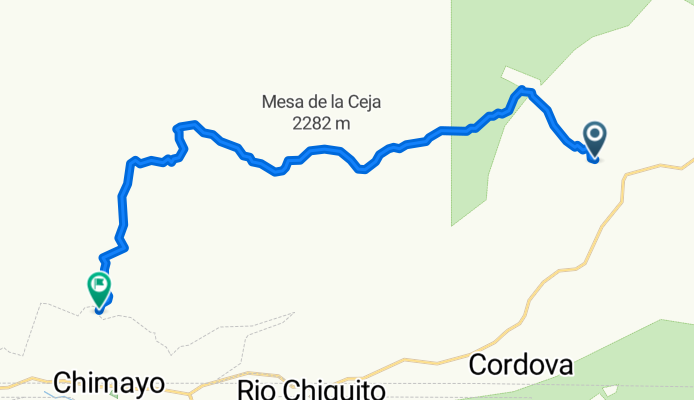 Truchas to Chimayo cr87