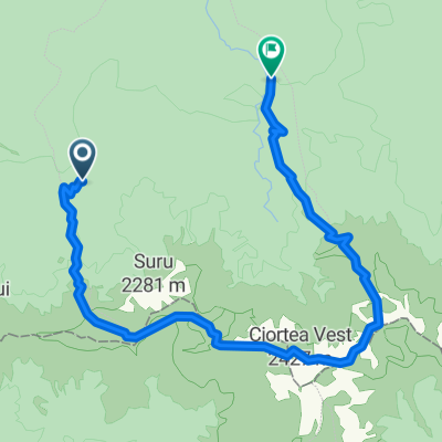 Izv. Florii-Suru-L.Avrig- Saua Scarita-Platoul Scara-Cab. Barcaciu-Poiana Neamtului