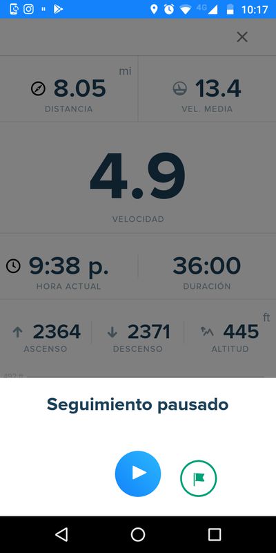 vuelta roca