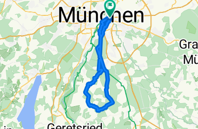 Route in der Bikemap App öffnen