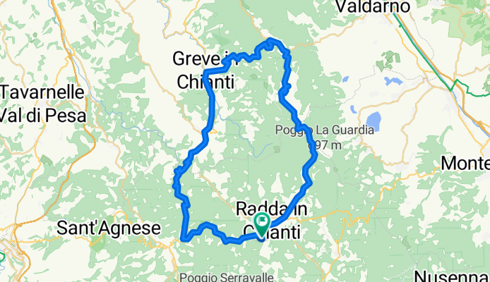 Ride 1 - Welcome Ride - Panzano - Greve in Chianti - Dudda 