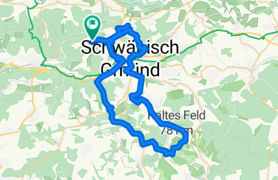 Route in der Bikemap App öffnen