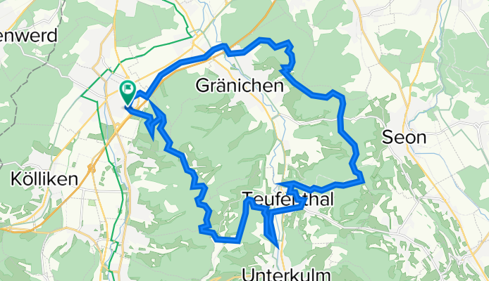 Oberentfelden Gränichen  Rütihof Obernentfelden