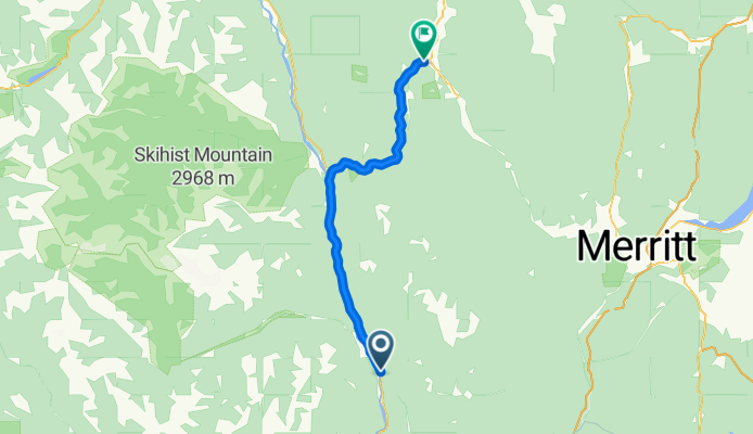 1of12 BC - 04e Boston Bar, BC to Spences Bridge, BC (Acacia Grove RV Park &amp; Cabins) 77km