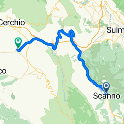 san benedetto to scanno
