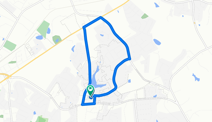 another long bike route