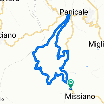 Panicale-Missiano-Monte Petrarvella