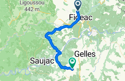 Route in der Bikemap App öffnen
