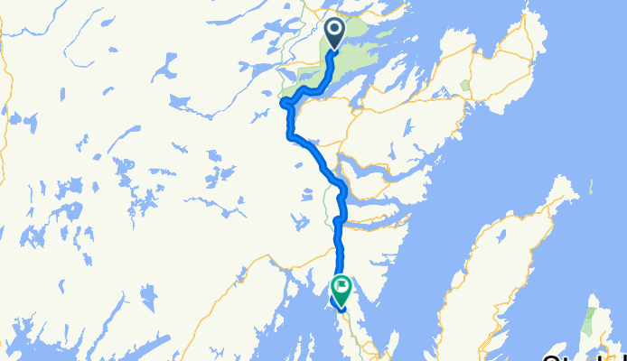12of12 NL - 08b Mallorytown, NL to Arnold's Cove, NL (Jack's Pond Park) 119km