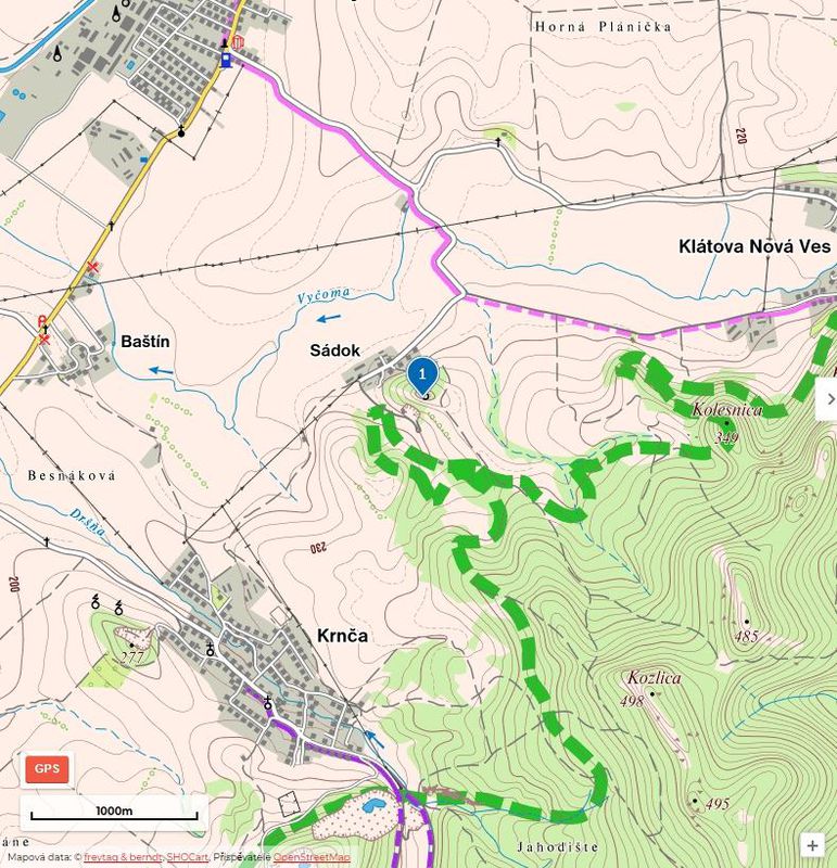 Vrchol č. 11 VKT 2019 - Sádok (kostol)