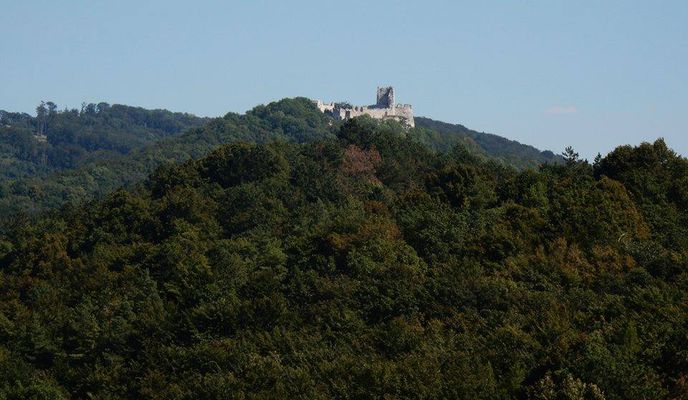 Foto 1 der Bikemap-Route "Vrchol č. 4 VKT 2019 - Hrad Tematín"