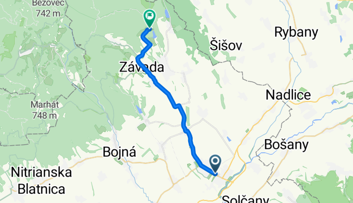 Topoľčany - Závada - Duchonka