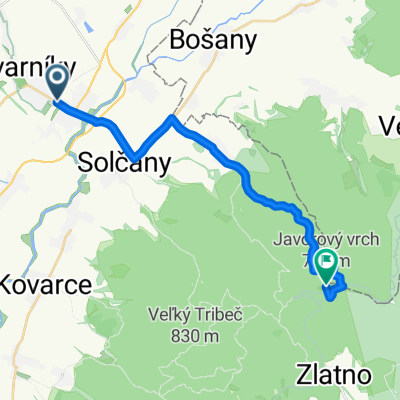 Topoľčany - Javorový Vrch