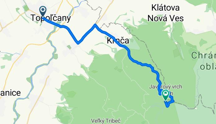 Topoľčany - Javorový Vrch