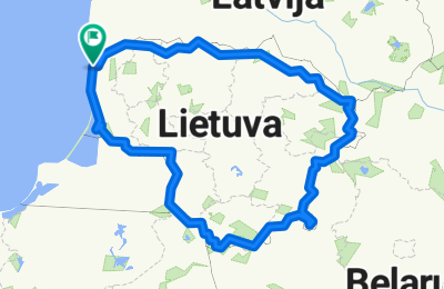 Route in der Bikemap App öffnen