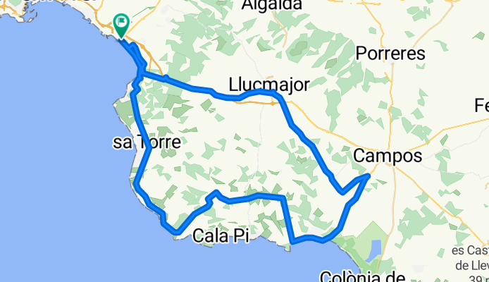 Mallorca 16042010 Palma - Sa Rapita - Llucmajor - Palma